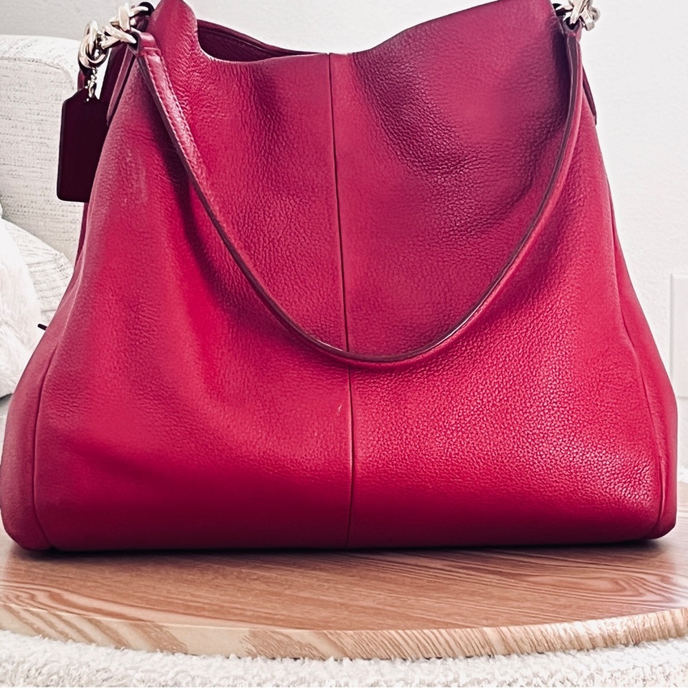 Coach Leather HandBag - Picture 3 of 9